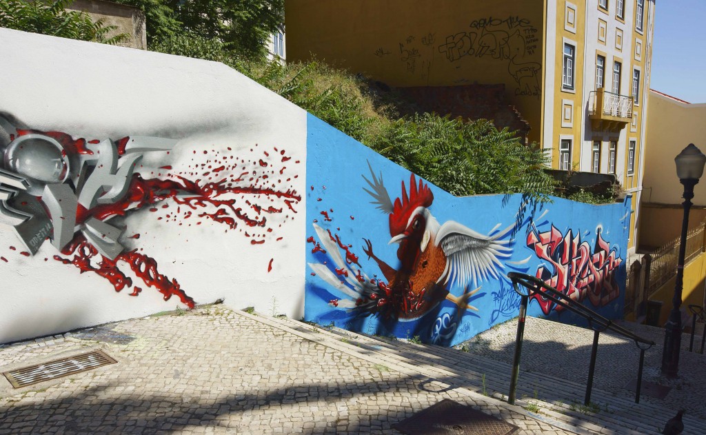 リスボンのストリートアート